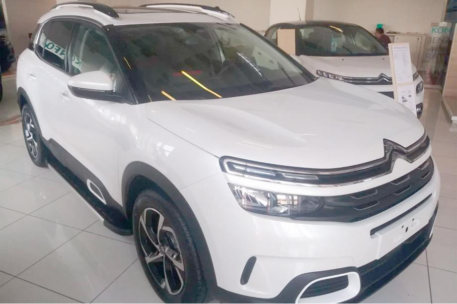 Citroen C5 Aircross 2017-2025 рр. Бокові пороги Duru (2 шт., алюміній) Фото 3
