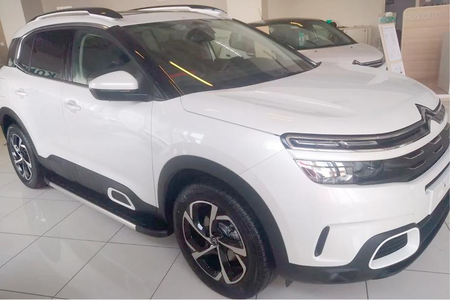 Citroen C5 Aircross 2017-2025 рр. Бокові пороги Duru (2 шт., алюміній) Фото 10