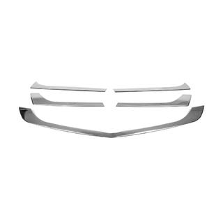 Накладки на решітку (5 шт, нерж) фото 2