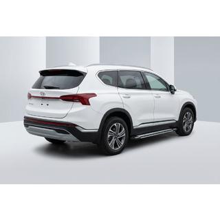 Бокові пороги Rainbow (2 шт., алюміній) Hyundai Santa Fe 4 2018-2023 рр. фото 1