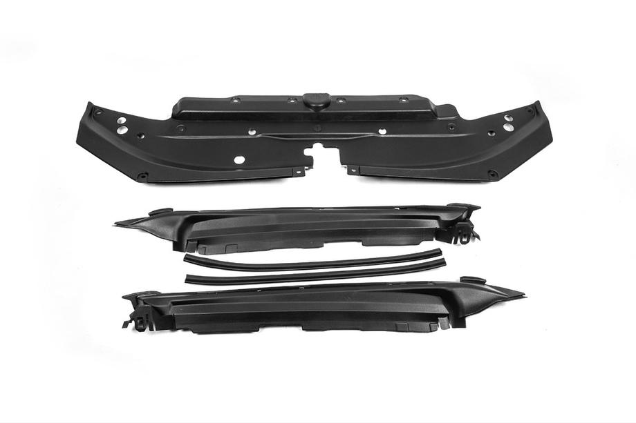 Toyota Land Cruiser Prado 150 2009-2023 рр. Пластики під капот (к-т, 2017+) Image