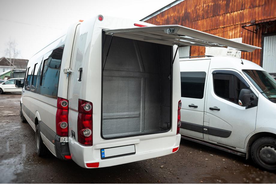 Volkswagen Crafter 2006-2016 рр. Навісний багажник (під фарбування) Фото 4