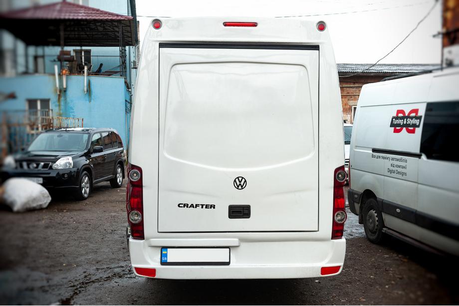 Volkswagen Crafter 2006-2016 рр. Навісний багажник (під фарбування) Фото 3