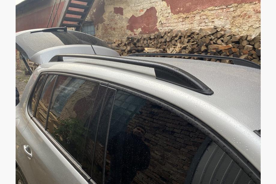 Volkswagen Tiguan 2007-2016 рр. Рейлінги Skyport Black Фото 4