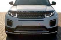 Range Rover Evoque 2012-2018 рр. Передній захист ST014-1 (нерж) фото 1