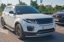 Range Rover Evoque 2012-2018 рр. Передній захист ST014-1 (нерж) фото 2