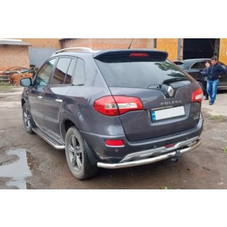 Задня дуга AK002-1 (нерж) Renault Koleos 2008-2016 рр. фото 2