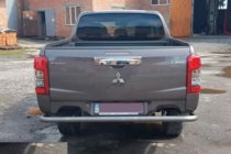 Fiat Fullback 2016- рр. Задній захист AK005 (нерж) фото 3