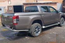 Fiat Fullback 2016- рр. Задній захист AK005 (нерж) фото 4