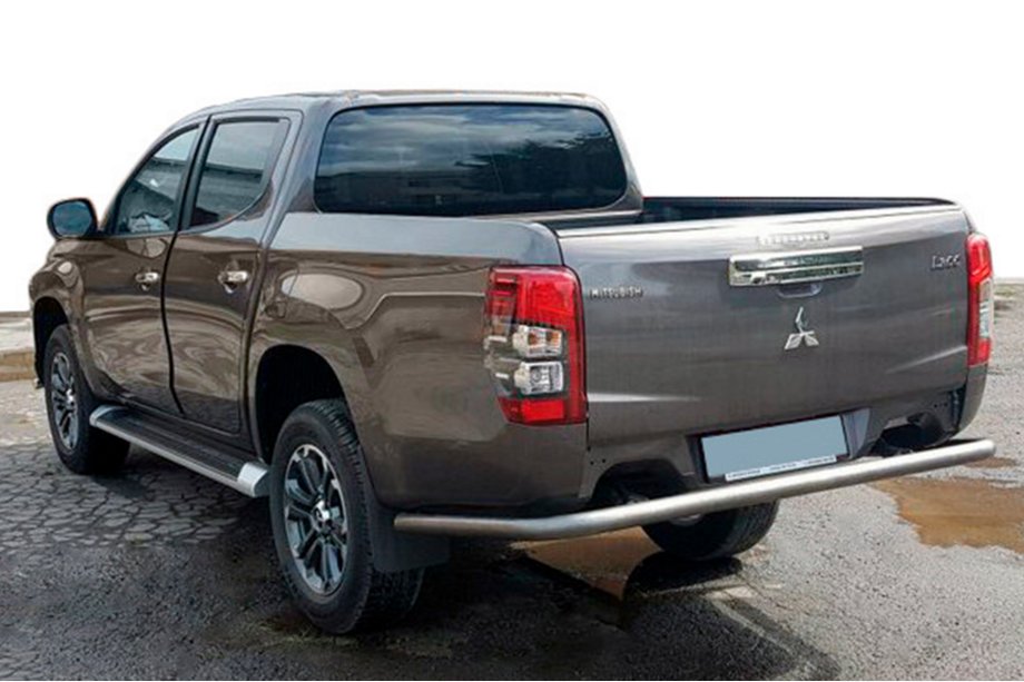 Mitsubishi L200 2015-2024 рр. Задній захист AK005 (нерж) Фото 1