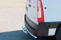 Renault Master 2011-2023 рр. Задня дуга AK008 (нерж.) фото 1