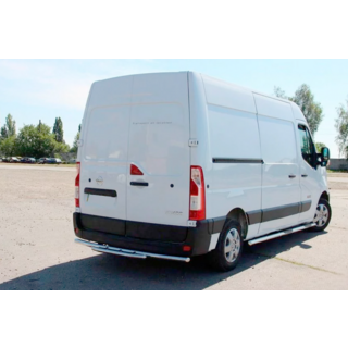 Задня дуга AK008 (нерж.) Nissan NV400 2010-2024 рр. фото 4