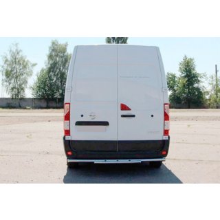 Задня дуга AK008 (нерж.) Nissan NV400 2010-2024 рр. фото 2
