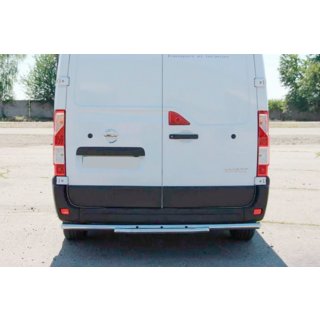 Задня дуга AK008 (нерж.) Nissan NV400 2010-2024 рр. фото 3