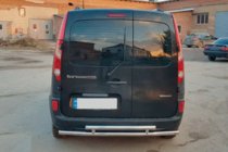 Renault Kangoo 2008-2020 рр. Задня дуга AK002-2 (нерж.) фото 2