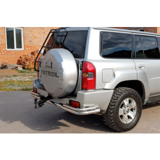 Задня дуга AK005-3 (нерж) фото 2