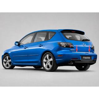 Кромка багажника HB (нерж.) Mazda 3 2003-2009 рр. фото 1