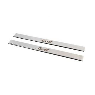 Накладки на пороги Coupe Carmos (2 шт., нерж) фото 1