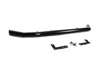 Toyota Hilux 2015- рр. Передній захист Texas для 2020+ (76мм, чорний) фото 5