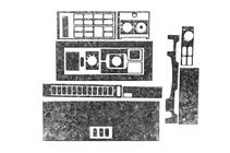 Mercedes T2 (507-814) 1967-1996 рр. Накладки на панель (Meric) фото 2