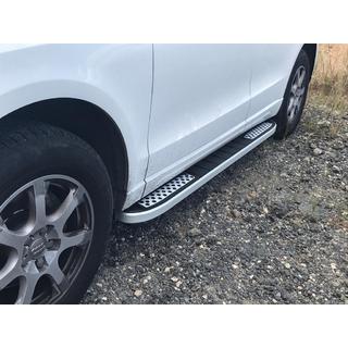Бокові пороги Tayga V2 (2 шт., алюміній) фото 1