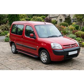 Бокові пороги Maya Red (2 шт., алюміній) Citroen Berlingo 1996-2008 рр. фото 1