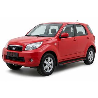 Бокові пороги Maya Red (2 шт., алюміній) Daihatsu Terios 2006-2017 рр. фото 1