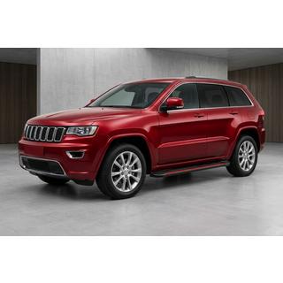 Бокові пороги Maya Red (2 шт., алюміній) Jeep Grand Cherokee WK2 2010-2021 рр. фото 1