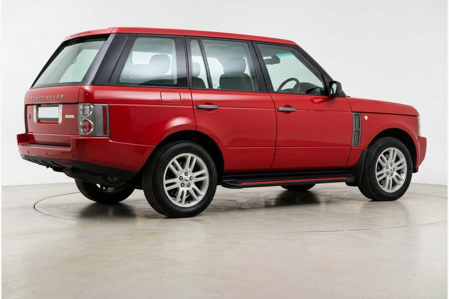 Range Rover III L322 2002-2012 рр. Бокові пороги Maya Red (2 шт., алюміній) Фото 1