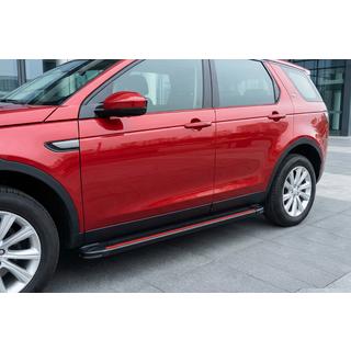 Бокові пороги Maya Red (2 шт., Алюміній) Land Rover Discovery Sport 2014- рр. фото 1