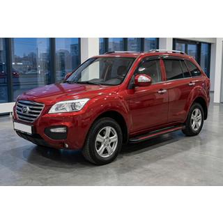 Бокові пороги Maya Red (2 шт., алюміній) Lifan X60 2011- рр. фото 1