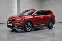 Renault Koleos 2016-2024 рр. Бокові пороги Maya Red (2 шт., алюміній) фото 1