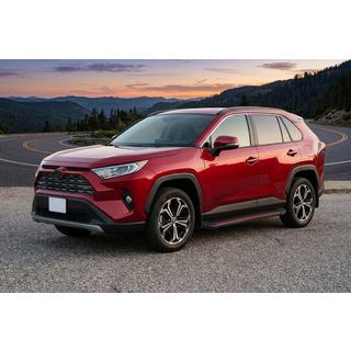 Бокові пороги Maya Red (2 шт., алюміній) Toyota Rav 4 2019-2025 рр. фото 1