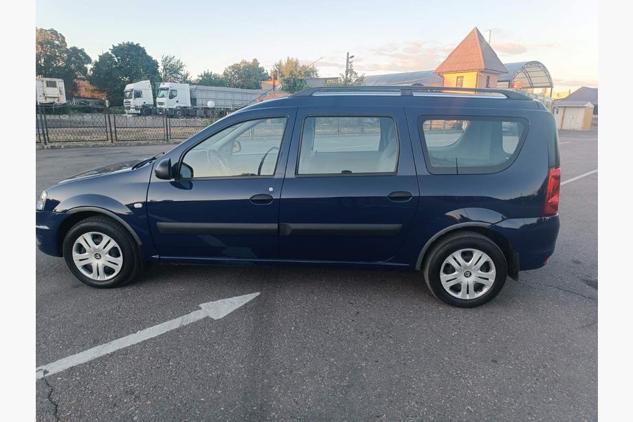 Lada Largus 2012- рр. Рейлінги чорні Металеві ніжки Фото 4