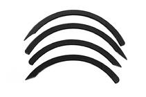 Lada Largus 2012- рр. Накладки на арки (4 шт, чорні) фото 2