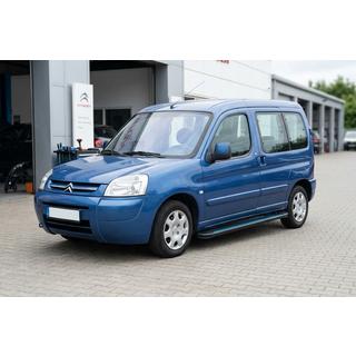 Бокові пороги Maya Blue (2 шт., алюміній) Citroen Berlingo 1996-2008 рр. фото 1