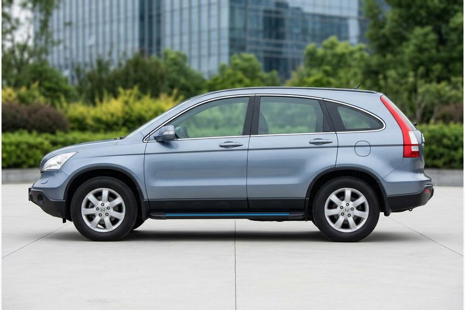 Honda CRV 2007-2011 рр. Бокові пороги Maya Blue (2 шт., алюміній) Фото 1