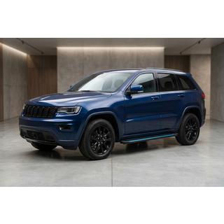 Бокові пороги Maya Blue (2 шт., алюміній) Jeep Grand Cherokee WK2 2010-2021 рр. фото 1