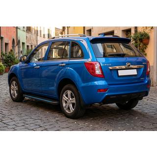 Бокові пороги Maya Blue (2 шт., алюміній) Lifan X60 2011- рр. фото 1