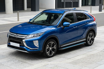 Mitsubishi Eclipse Cross 2017- рр. Бокові пороги Maya Blue (2 шт., алюміній) фото 1
