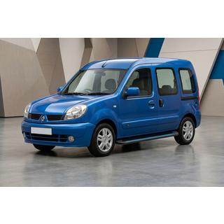 Бокові пороги Maya Blue (2 шт., алюміній) Renault Kangoo 1998-2008 рр. фото 1