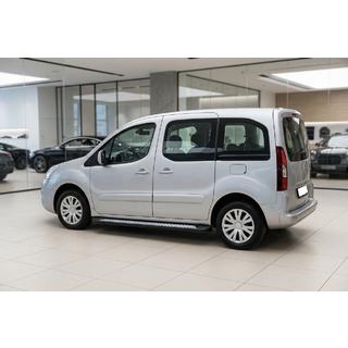 Бокові пороги New Vision Black (2 шт., алюміній) Citroen Berlingo 2008-2018 рр. фото 1