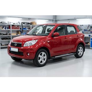 Бокові пороги New Vision Black (2 шт., алюміній) Daihatsu Terios 2006-2017 рр. фото 1