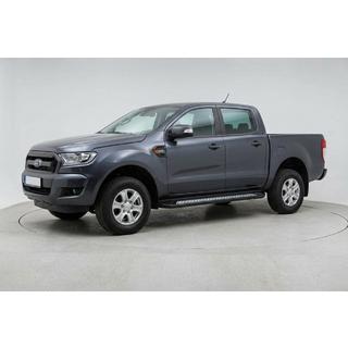 Бокові пороги New Vision Black (2 шт., алюміній) Ford Ranger 2011-2022 рр. фото 1