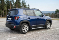Jeep Renegade 2014- рр. Бокові пороги New Vision Black (2 шт., алюміній) фото 1