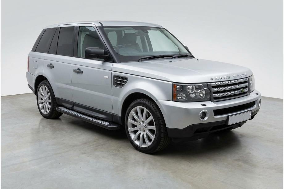 Range Rover Sport 2005-2013 рр. Бокові пороги New Vision Black (2 шт., алюміній) Фото 1