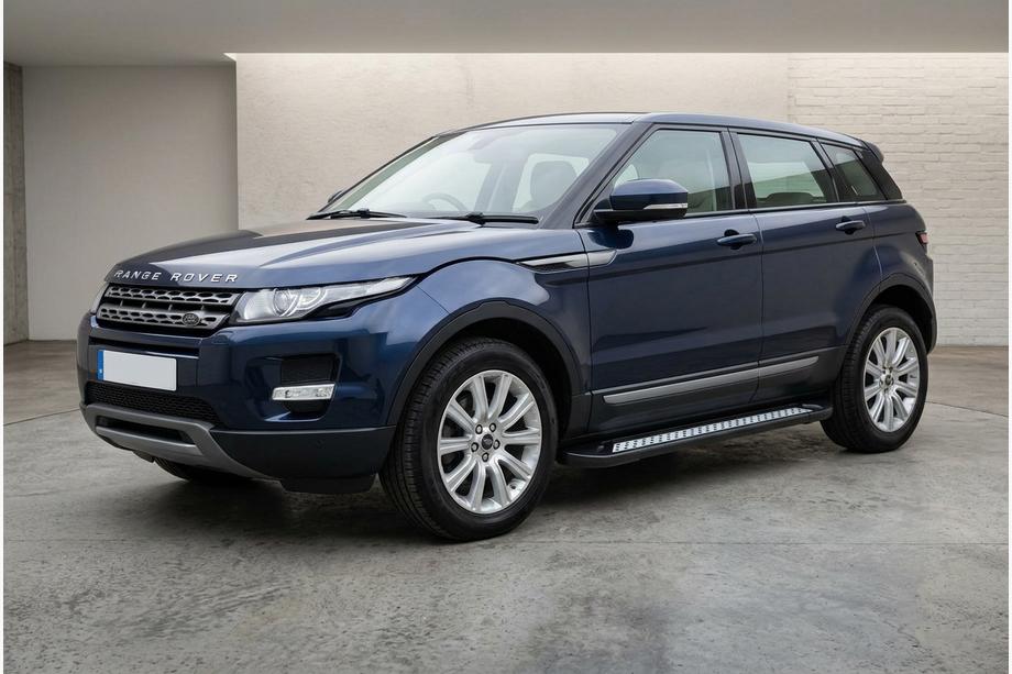 Range Rover Evoque 2012-2018 рр. Бокові пороги New Vision Black (2 шт., алюміній) Image