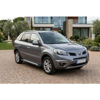 Бокові пороги New Vision Black (2 шт., алюміній) Renault Koleos 2008-2016 рр. фото 1
