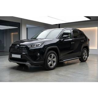 Бокові пороги New Vision Black (2 шт., алюміній) Toyota Rav 4 2019-2025 рр. фото 1