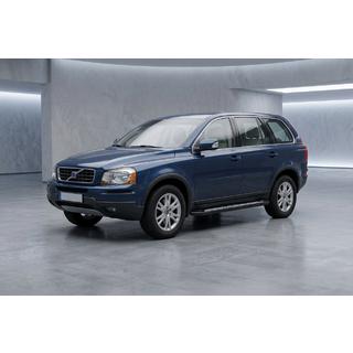 Бокові пороги New Vision Black (2 шт., алюміній) Volvo XC90 2002-2014 рр. фото 1